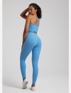 Quick dry women's gym clothes 3 pc yoga set crop top sports bra leggings yoga suit set for women outdoor gym fitness wear