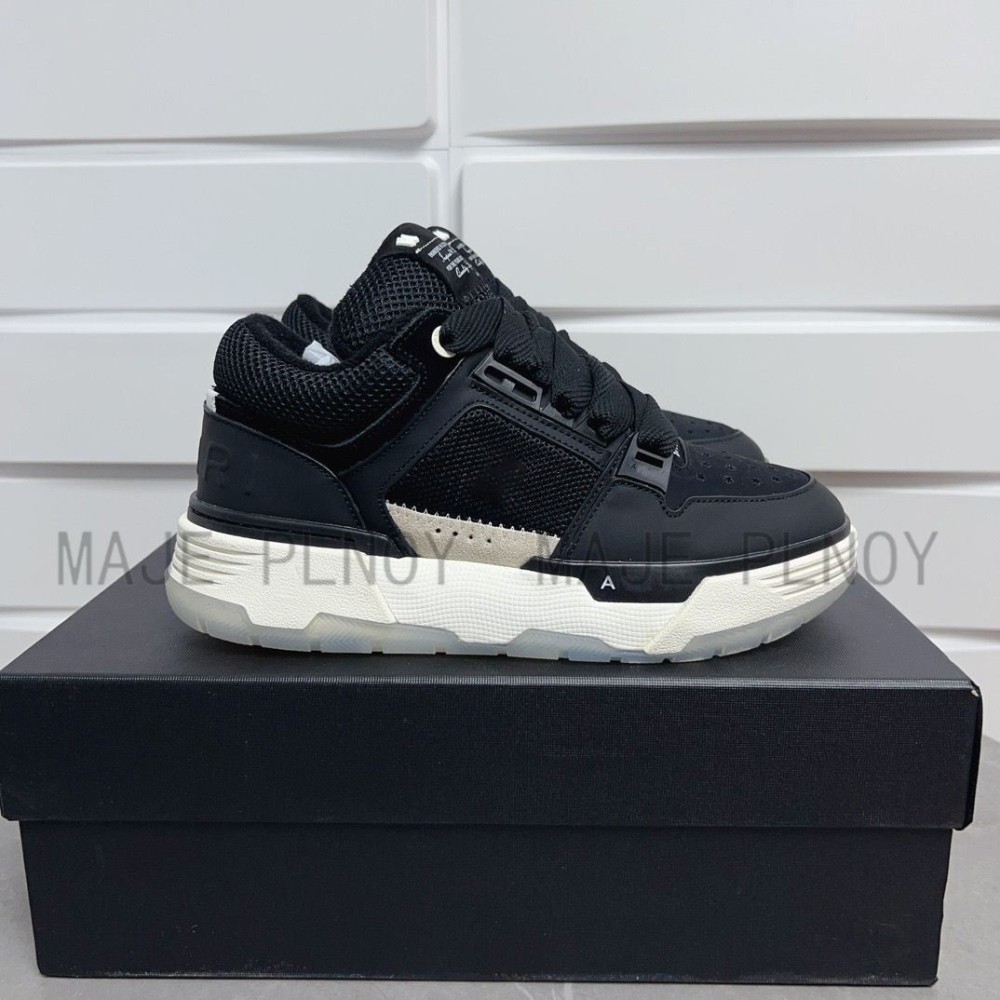 Designer Luxury MA-1 White Black Leather Rubber Casual Shoes Designer Trainer Shoes Men Walking Style Shoes