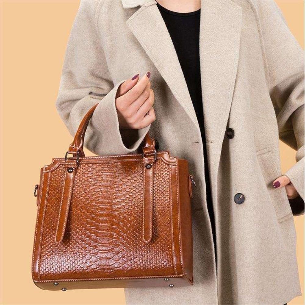 WESTAL Crocodile Print Handbag Women Large Capacity Shoulder Crossbody Bag Women Handbags Ladies Female Handbag Set