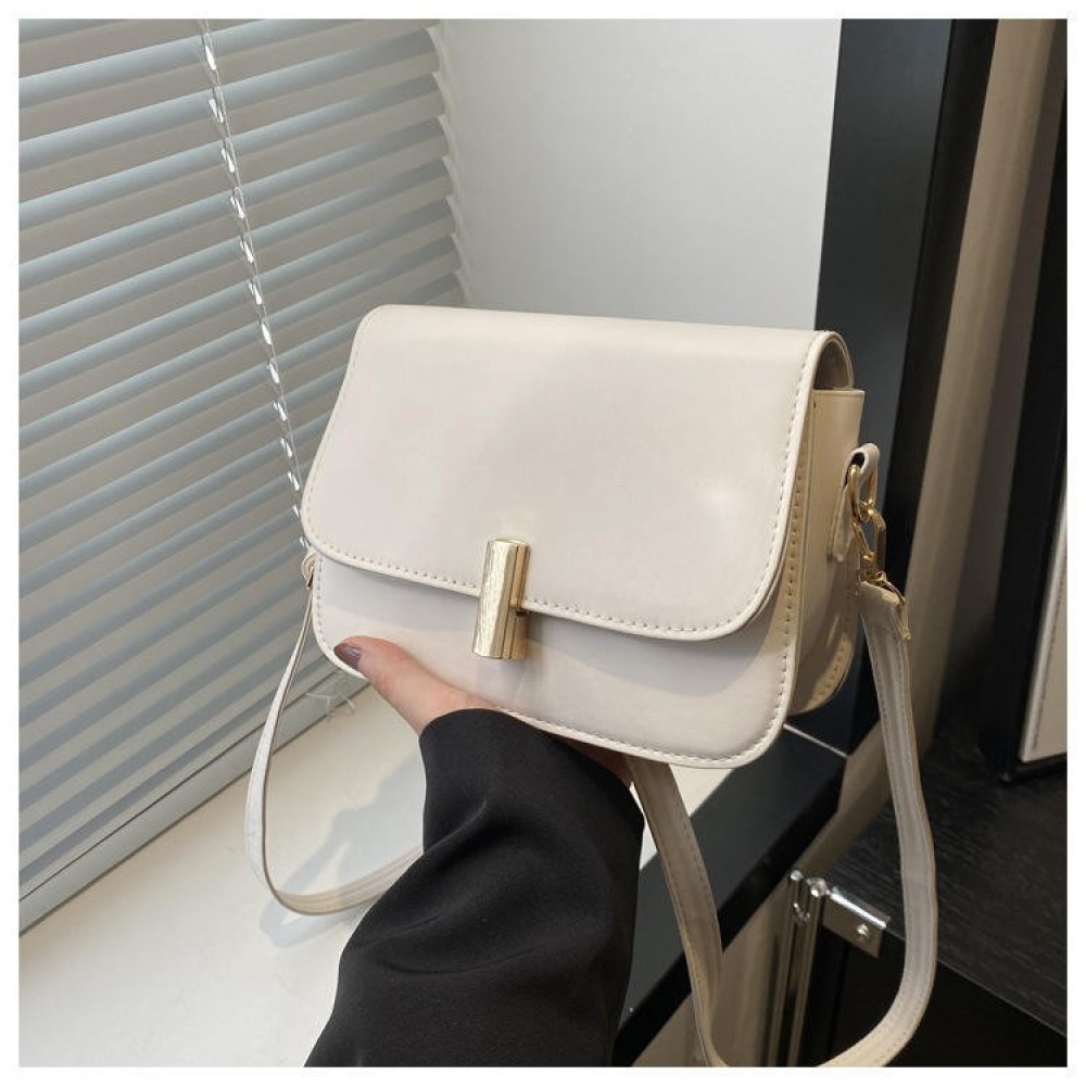 Customized Minimalist and Popular Retro New Fashion Solid Color Casual One Shoulder Handheld Crossbody Small Square Women's Bag