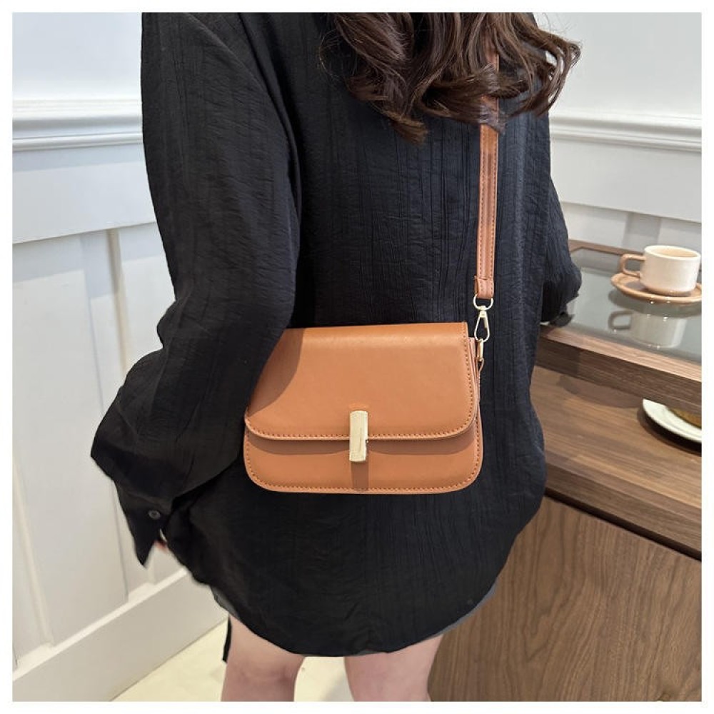 Customized Minimalist and Popular Retro New Fashion Solid Color Casual One Shoulder Handheld Crossbody Small Square Women's Bag