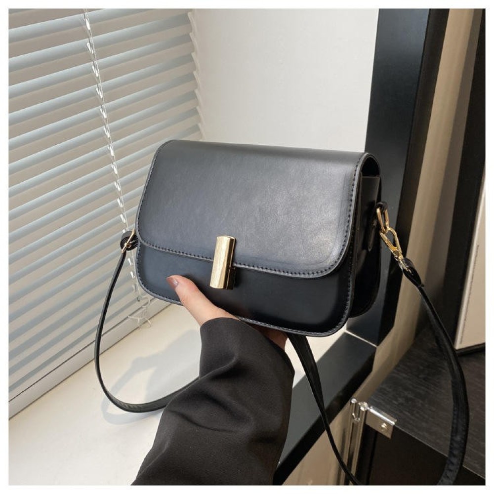 Customized Minimalist and Popular Retro New Fashion Solid Color Casual One Shoulder Handheld Crossbody Small Square Women's Bag