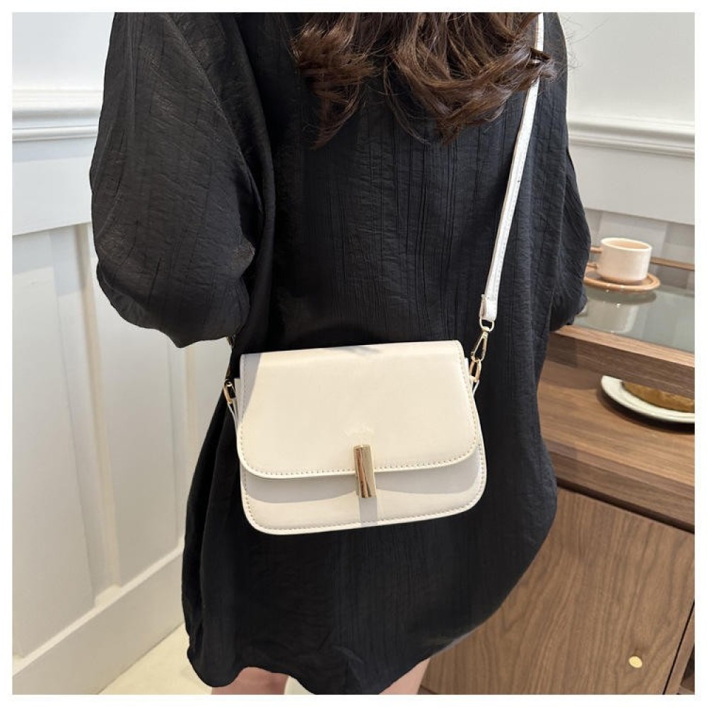 Customized Minimalist and Popular Retro New Fashion Solid Color Casual One Shoulder Handheld Crossbody Small Square Women's Bag
