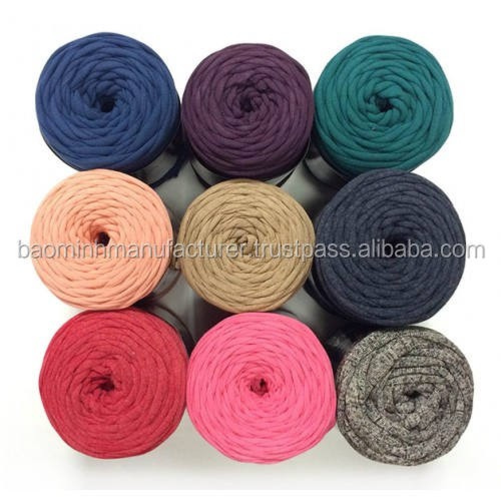 Crochet bag T Shirt yarn bag Knit Summer handbag