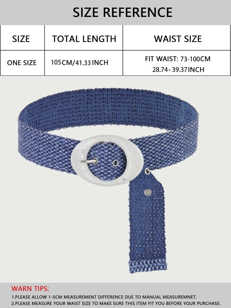 Wholesale Knit for Decoration of Clothes Polyester or Cotton Women Belt