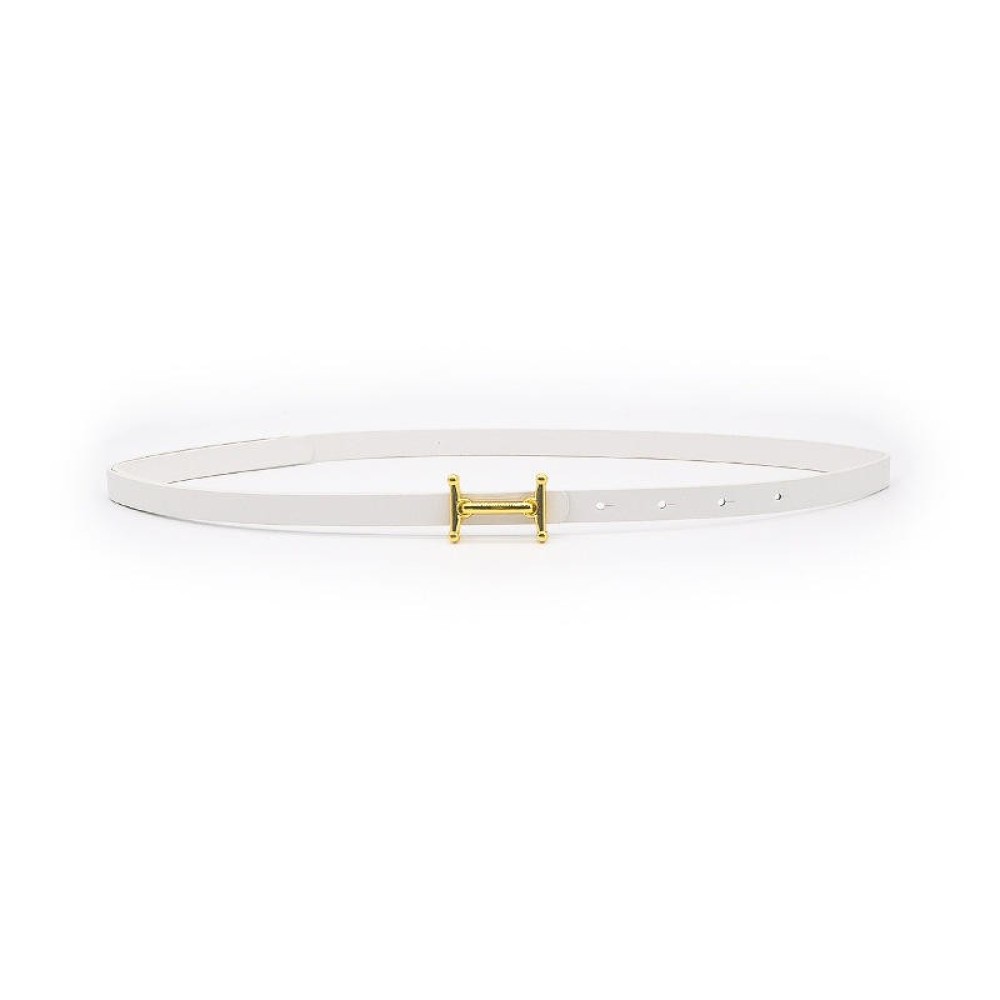 Thin belt H for women Korean version thin waist Belt for women Simple coat Belt Accessories Dress Decorative waistband