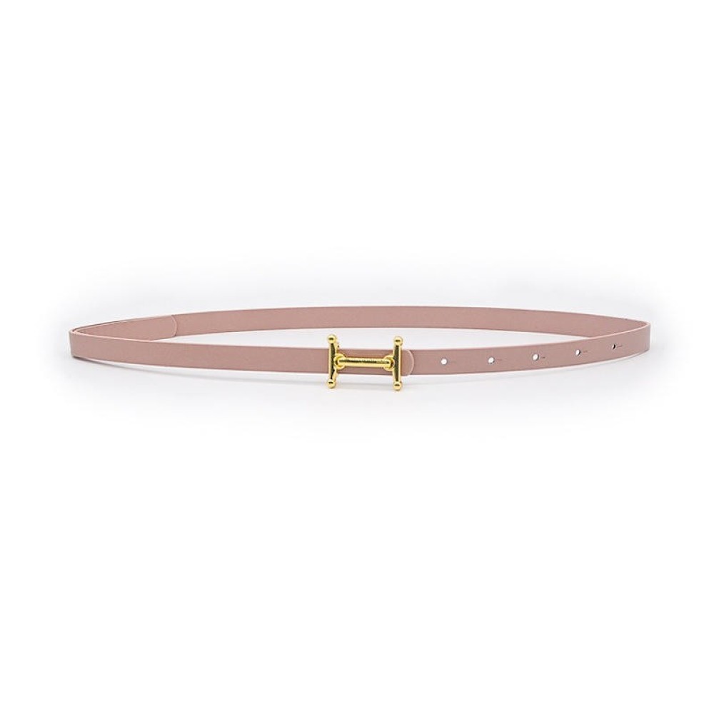 Thin belt H for women Korean version thin waist Belt for women Simple coat Belt Accessories Dress Decorative waistband