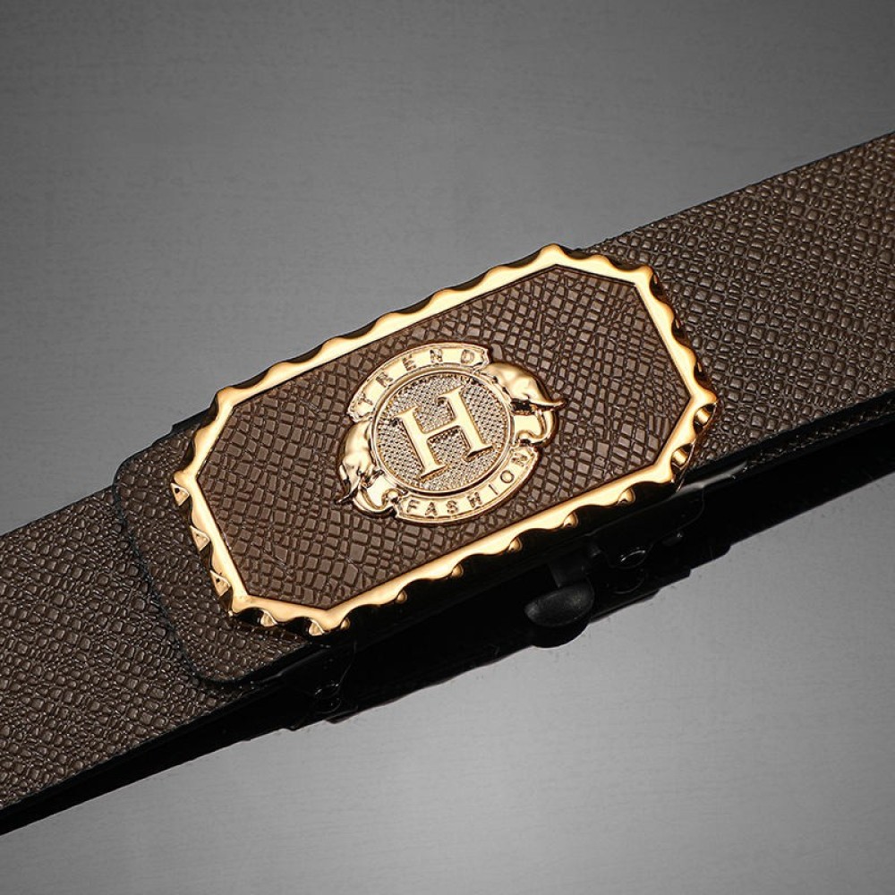 Men's automatic belt belt factory logo custom men's fashion belt