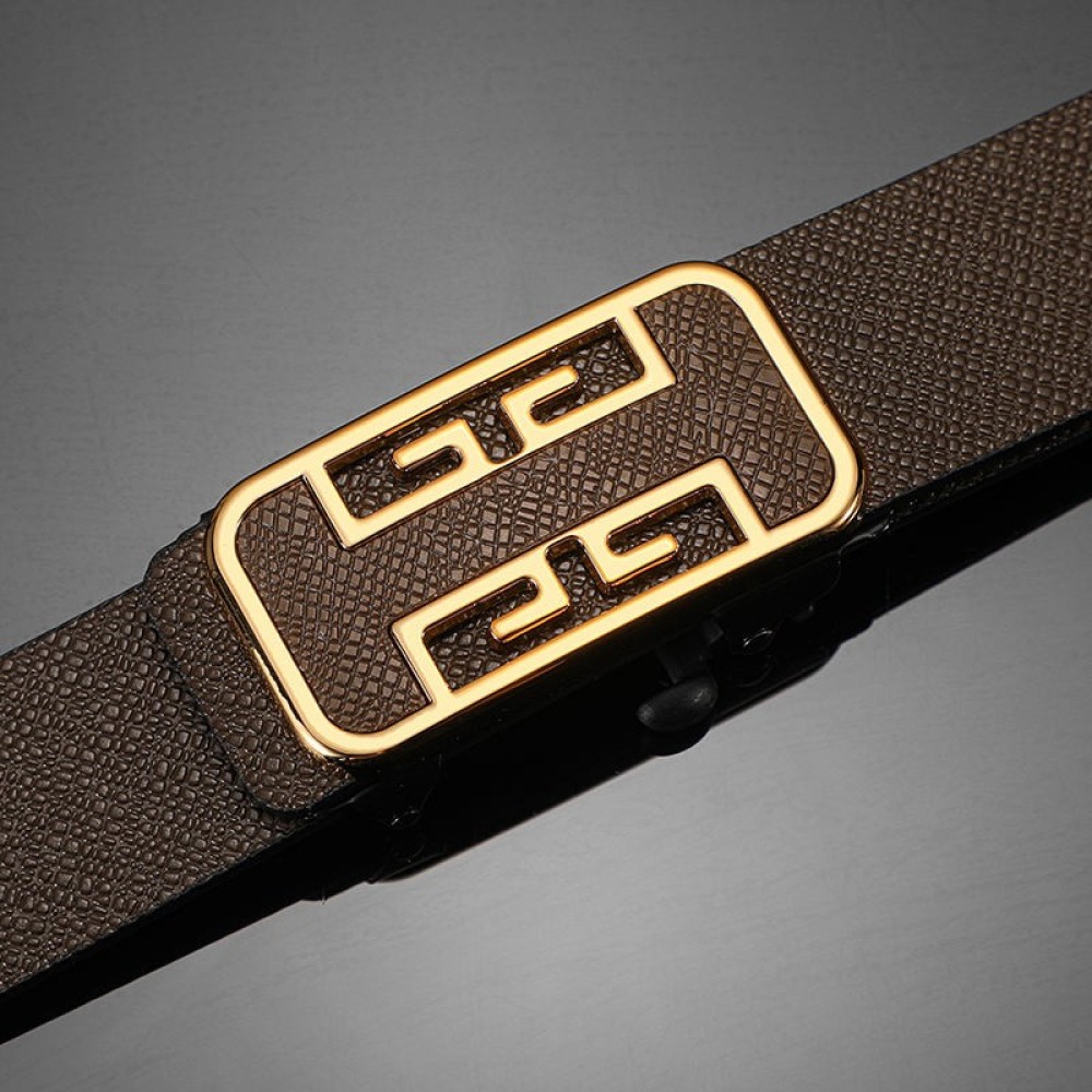 Men's automatic belt belt factory logo custom men's fashion belt
