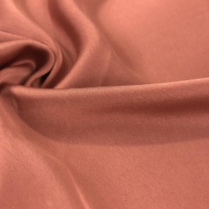 Garment Textile 100%Polyester False Twist Satin Woven Fabric for Sleepwear and Dress